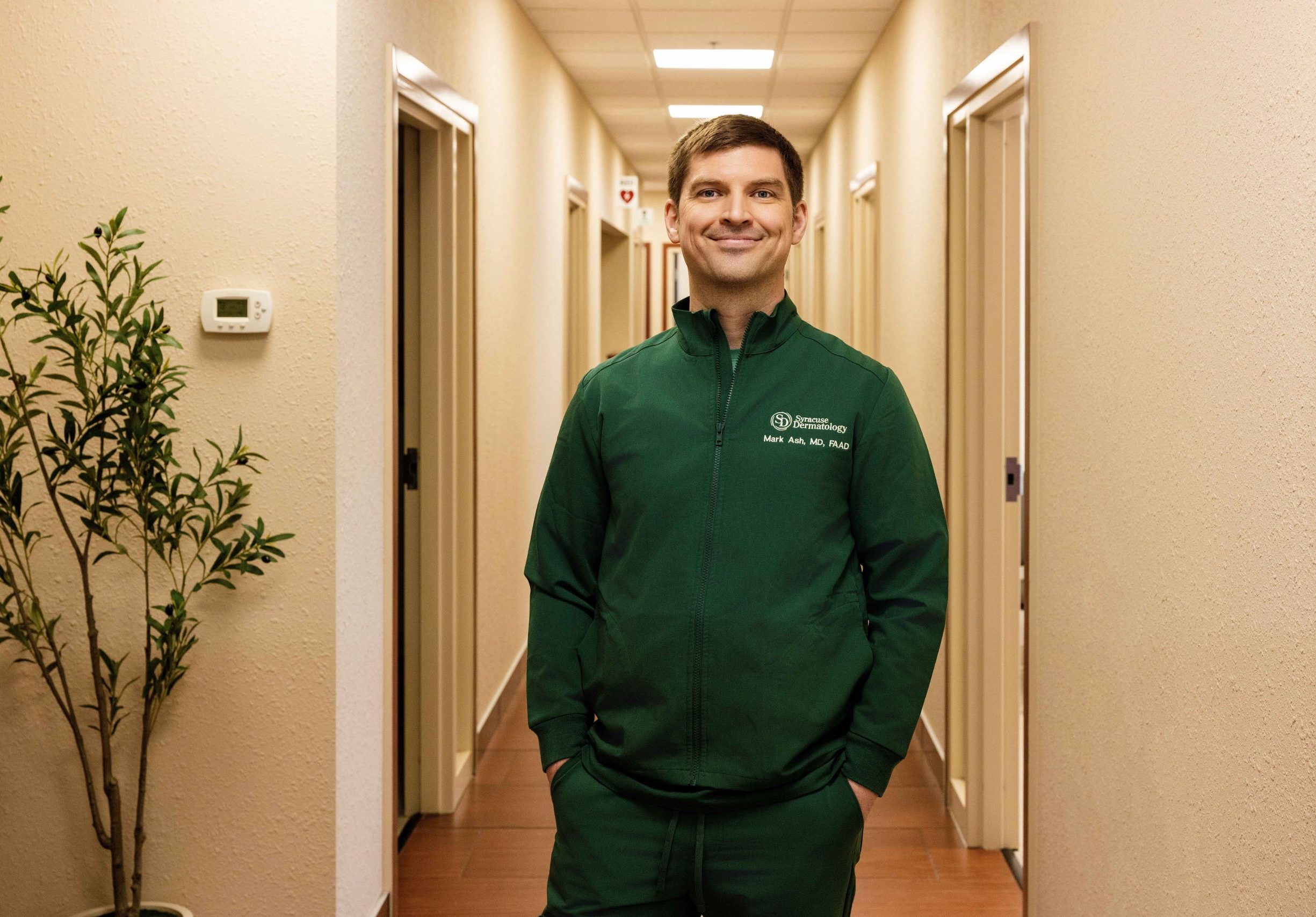 Mark Ash Syracuse Dermatology clinic portrait